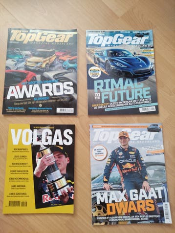 TopGear en Volgas Magazines - Auto's en Max Verstappen