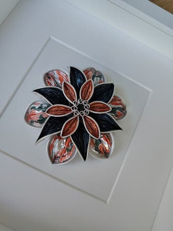 GRATIS Wanddecoratie bloem