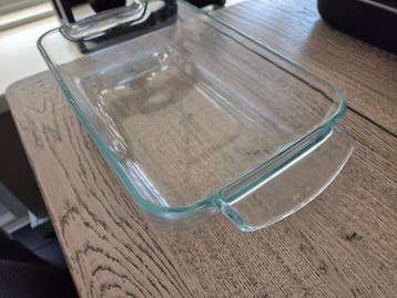 Glazen Pyrex ovenschaal