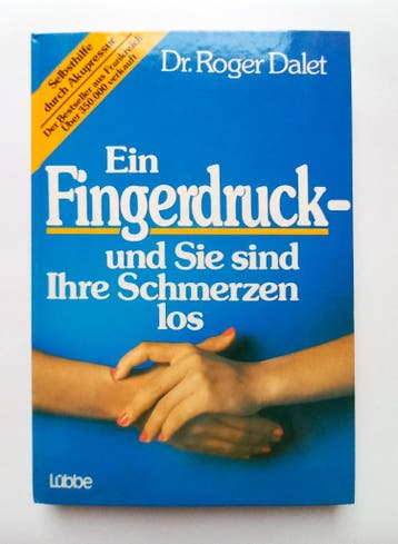 Boek over akupressuur: Ein Fingerdruck