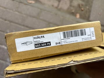 IKEA HJÄLPA lade zonder front, wit, 60x55 cm
