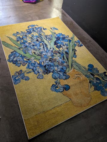 Vincent van Gogh vloerkleed Praxis
