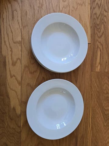 4x Blokker RIGA Soepborden / diepe borden