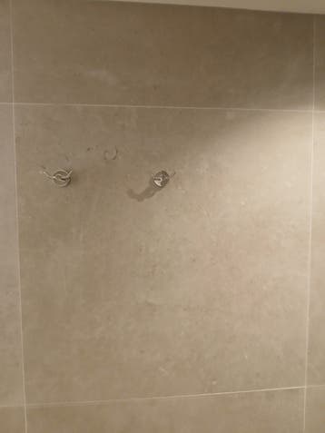 Moderne grote tegels 100cmx100cm - kleur Taupe