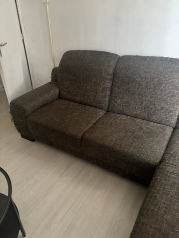 Comfortabele Hoekbank - Gebruikt gratis!