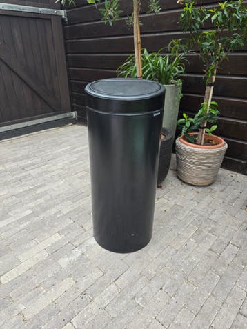 Brabantia prullenbak, zwart