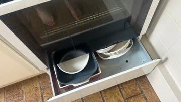 AEG Vrijstaand Gasfornuis met Oven - Zo goed als nieuw