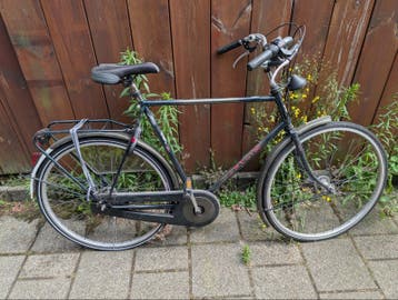 Gratis af te halen, Kaptein herenfiets. Voor de handige