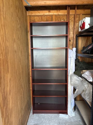 GRATIS: Houten Boekenkast met 6 Planken