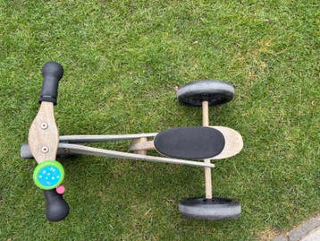 Houten Driewieler Kinderfeets - Grijs