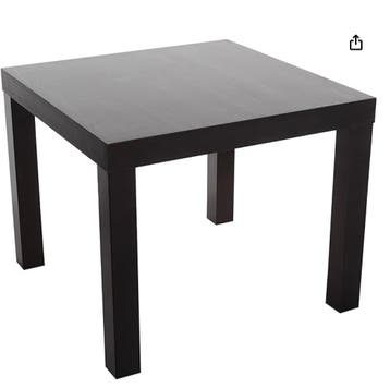 Vier IKEA Lack tafeltjes