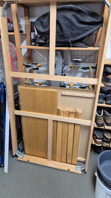 Uitschuifbare eettafel 175-260, Ikea bjursta