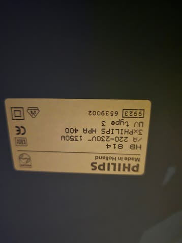 Philips HB 814 Home Solaria Zonnebank - Goede Conditie