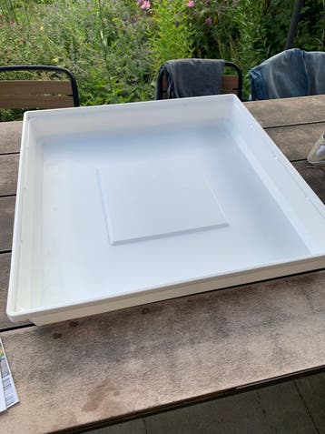 Lekbak wasmachine of vaatwasmachine GRATIS AFHALEN