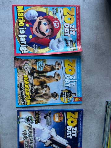 Zo Zit Dat magazines voor kinderen - diverse edities