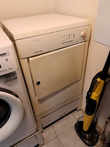 Electrolux Intuition wasdroger met afvoerslang