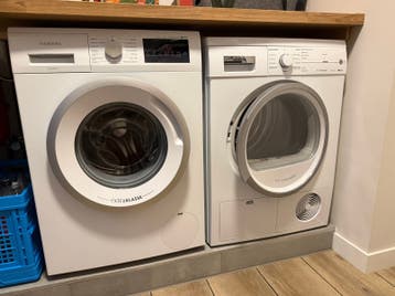 GRATIS | Siemens iQ300 wasmachine + droger | Complete set