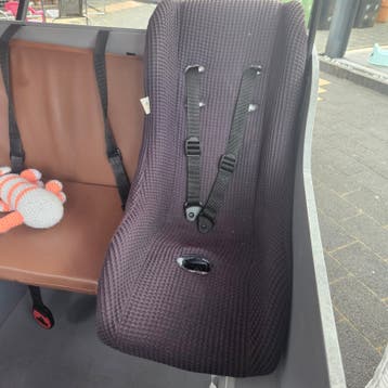 Peuterschaal voor bakfiets inclusief hoes