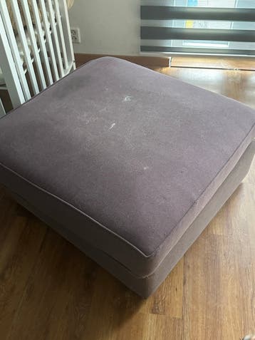 Gratis loungebank met poef