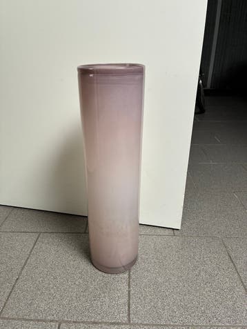 Glazen vaas 54,5 hoog