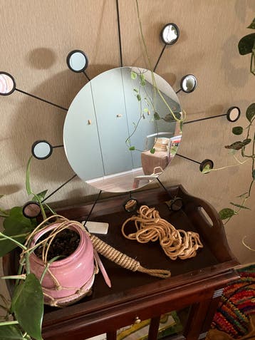 Gratis spiegel met uniek design