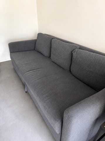 Grijze slaapbank