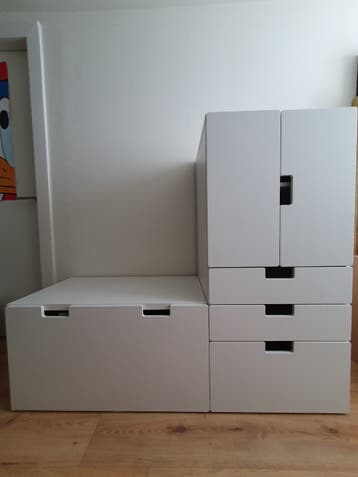 Ikea kast wit småstad