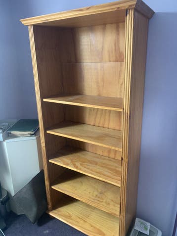 Houten opslagkast