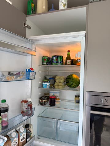 Inbouw koekast, vriezer