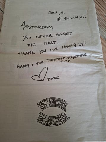 Het Parool - Speciale Editie met Handtekening Harry Styles