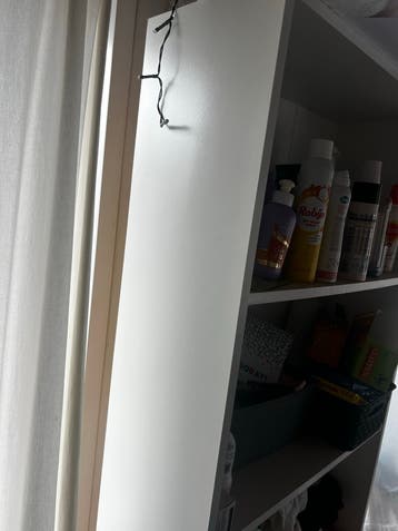 Witte Boekenkast met 5 Planken - Praktisch en Ruim