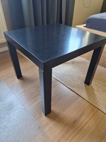 Ikea Lack (bijzet)tafel zwart