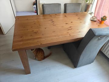 GRATIS houten tafel 100cm*180cm
