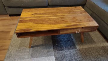 Houten bijzettafel