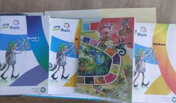 VVE Thuis werkbladen en spelbord voor jonge kinderen