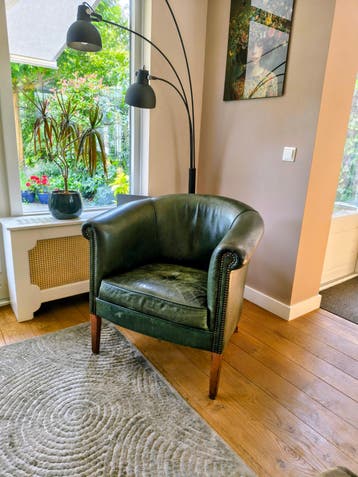 Leren Clubfauteuil Chesterfield