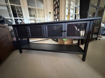 Koloniale houten sidetable