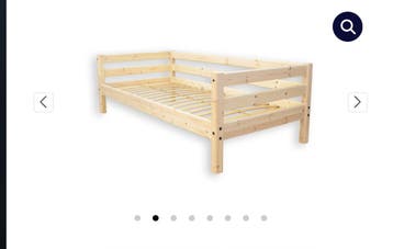 Flexa bedbank grenen