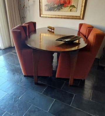 Gratis 4 eethoekstoelen