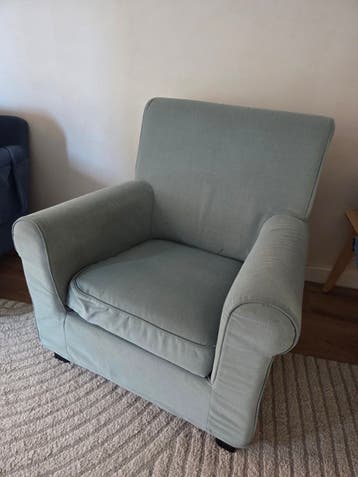 Gratis stoel groen/blauw