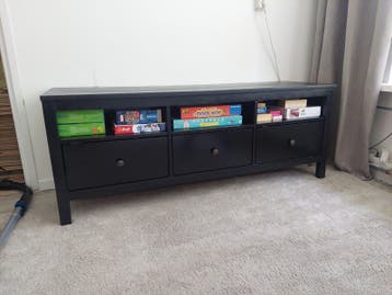 Ikea Hemnes TV-meubel zwart