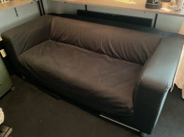 Klipan ikea bank gratis zwart