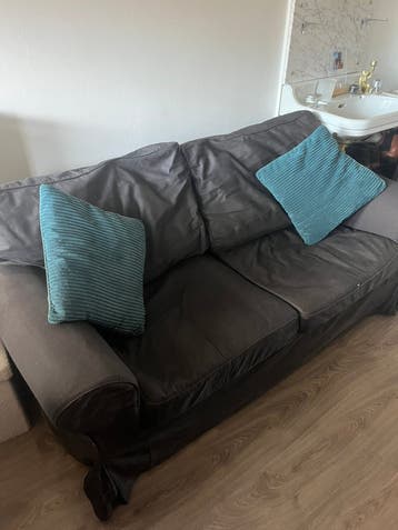 Ikea bank zwart