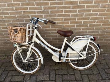 Witte Popal Daily Dutch Basic Meisjesfiets 20 inch