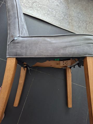 Rivera Masion stoelen (6 stuks) - beschadigd dus gratis