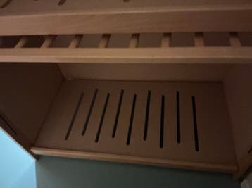 Stevig houten stapelbed voor kinderen