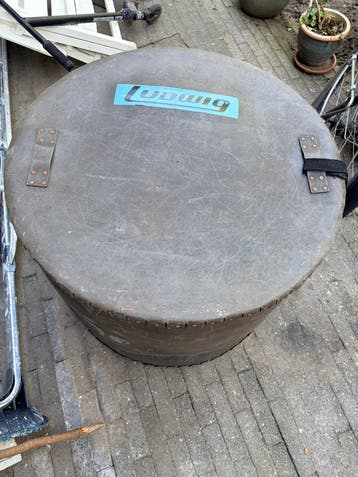 Hardcase drumkoffer 24 inch