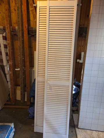 Kastdeuren -- 38x198cm 4 stuks