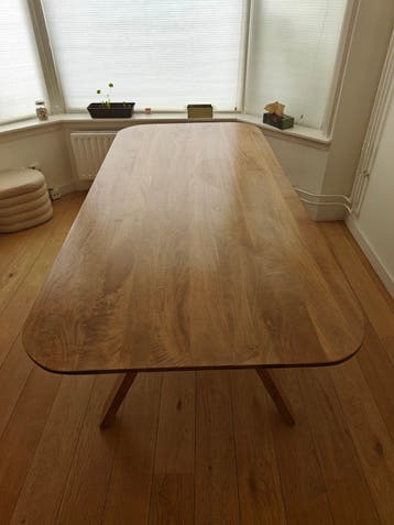 Houten eettafel - 210 x 94,5 cm