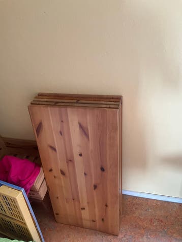 Houten legplanken Lundia kast